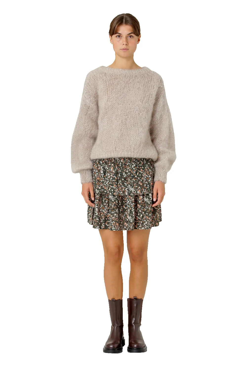 Toga Back Tie Mohair Pullover Beige sold by Americandreams product image thumbnail 4