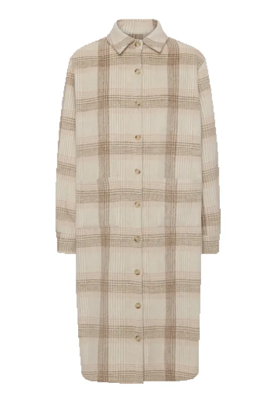 Caro Check Jacket Light Pink - Sample made by Americandreams