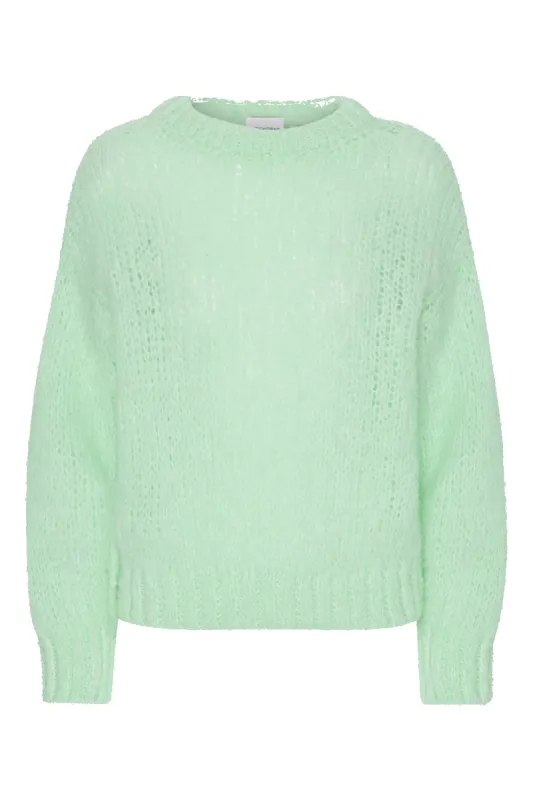 Leonnie Alpaca Pullover Mint Green sold by Americandreams