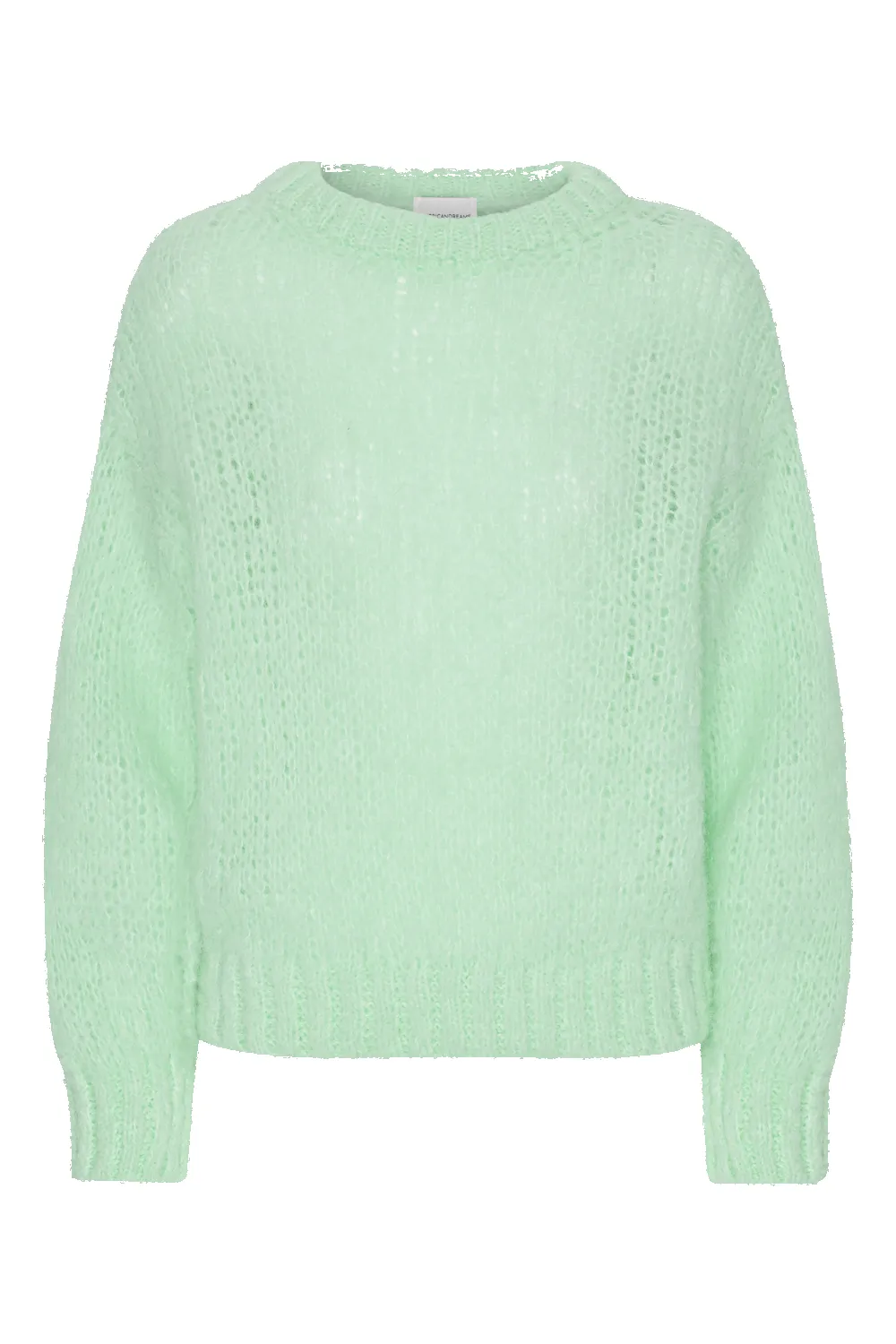 Leonnie Alpaca Pullover Mint Green sold by Americandreams
