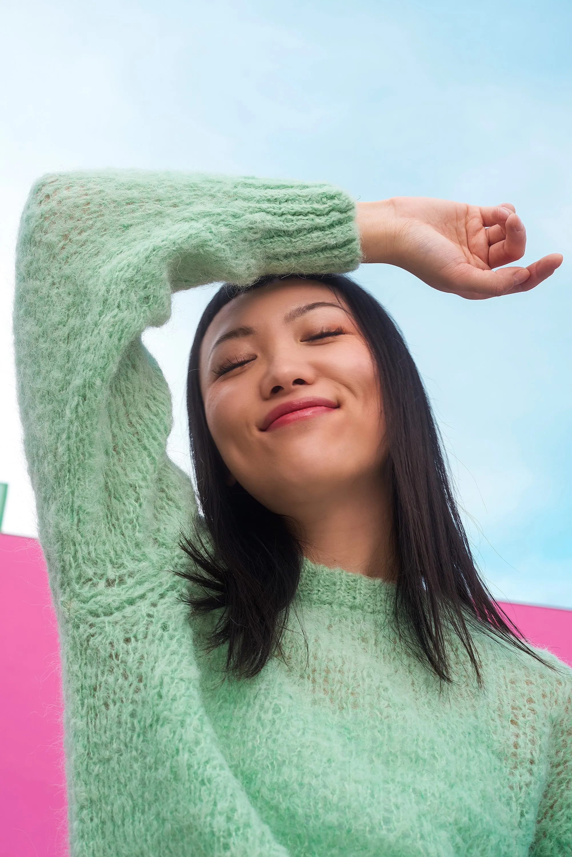 Leonnie Alpaca Pullover Mint Green sold by Americandreams product image thumbnail 2