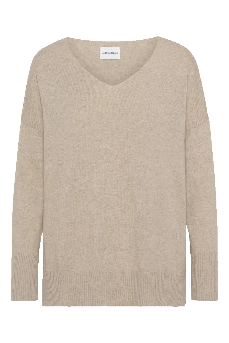 Alexandre Cashmere Pullover Beige sold by Americandreams