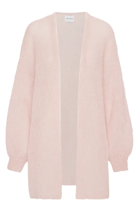 Lee Midi Cardigan Light Pink sold by Americandreams
