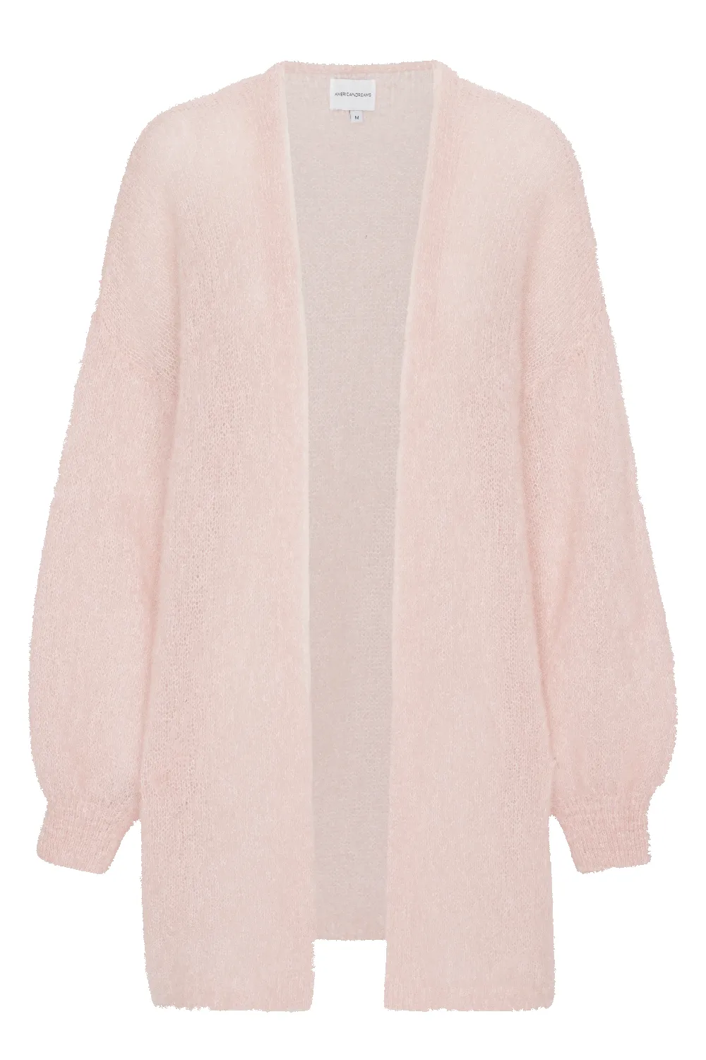 Lee Midi Cardigan Light Pink sold by Americandreams