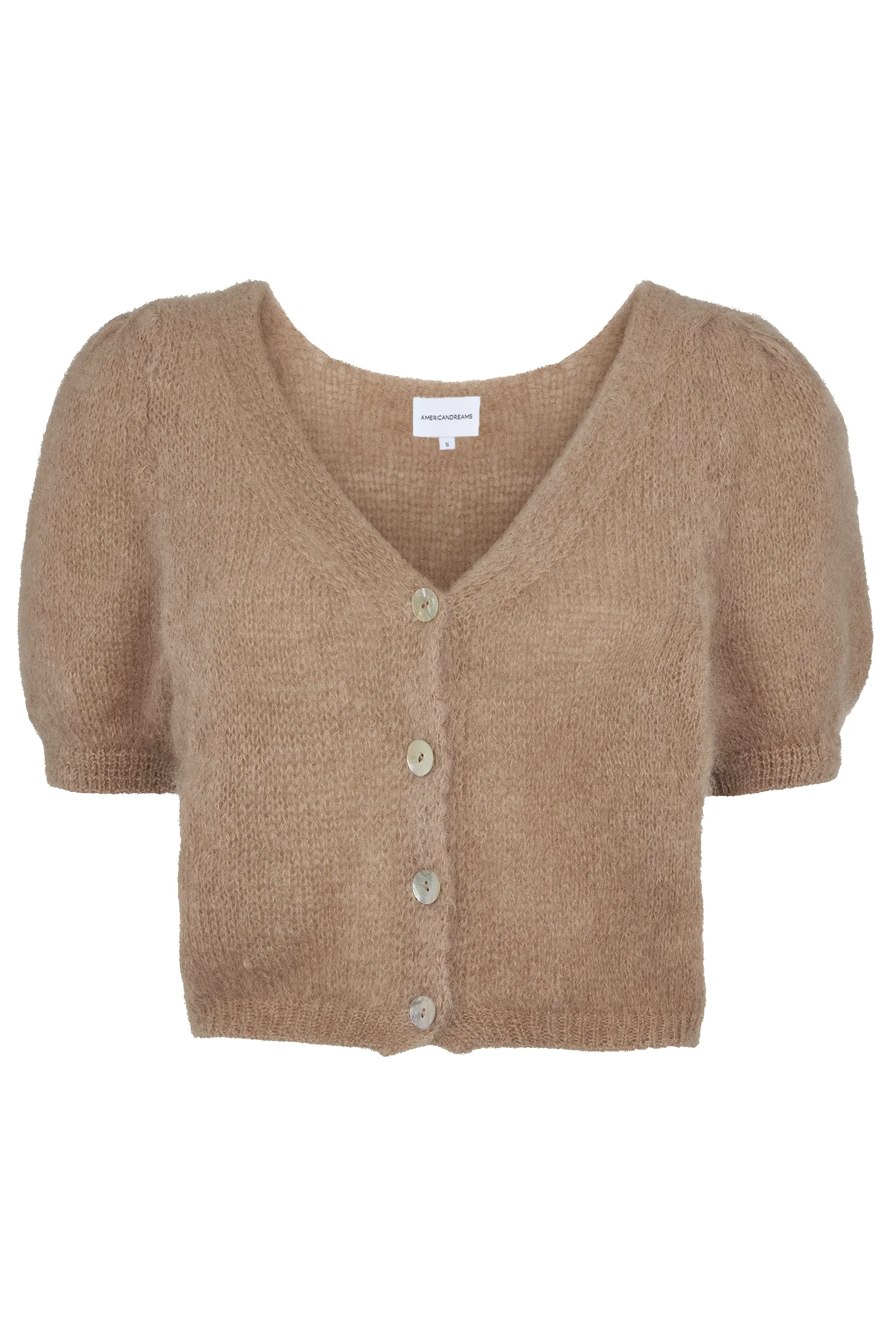 Harper Cardigan Medium Brown sold by Americandreams