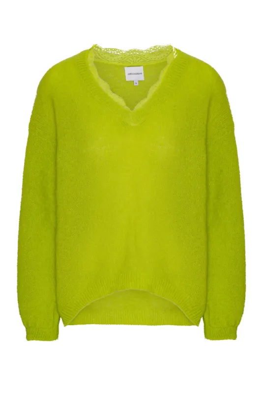 Esme Pullover Lime sold by Americandreams