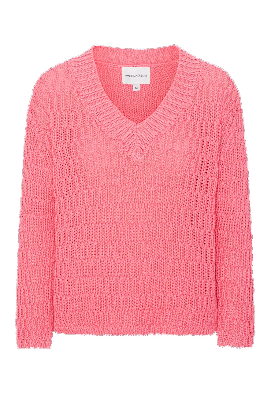 Sui Cotton Pullover Pink sold by Americandreams