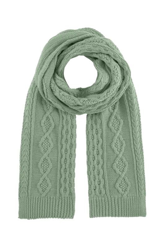 Jojo Cotton Scarf Dusty Green sold by Americandreams