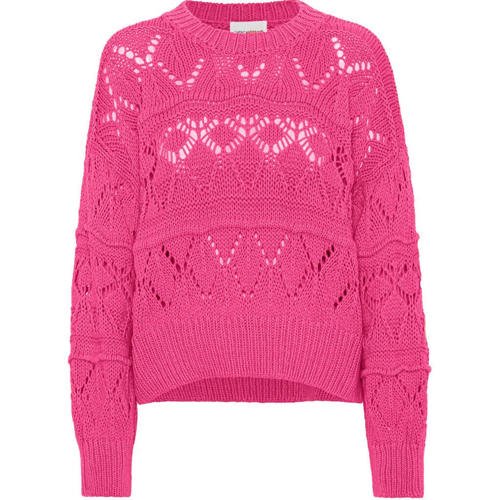 Cassie Cotton Pullover - Neon Pink sold by American Dream