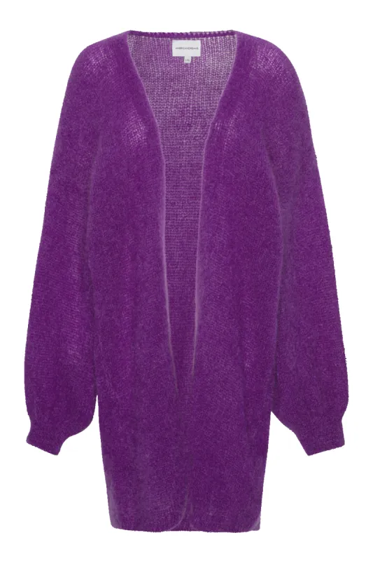 Lee Midi Cardigan Deep Purple sold by Americandreams