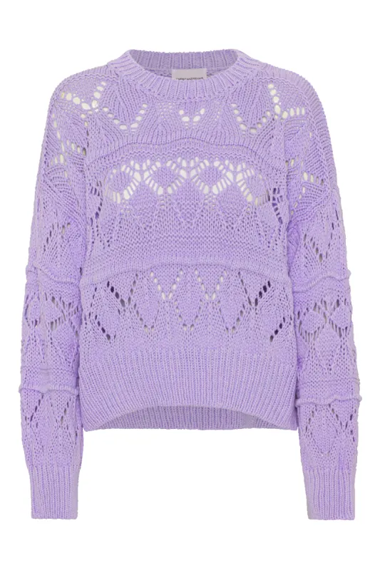 Cassie Cotton Pullover Lilac sold by Americandreams