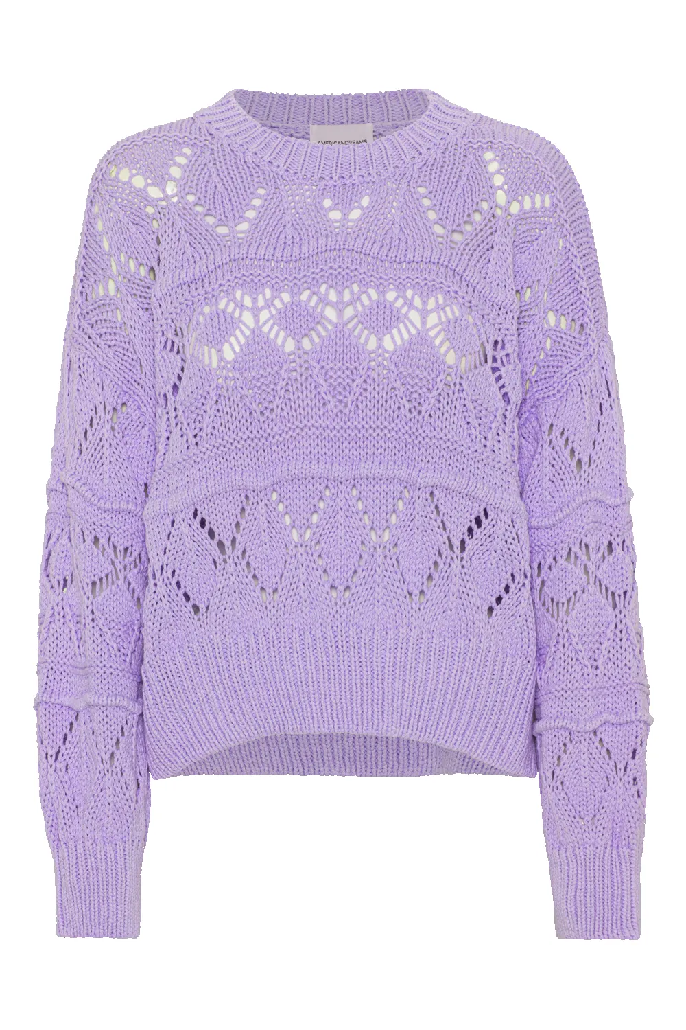 Cassie Cotton Pullover Lilac sold by Americandreams