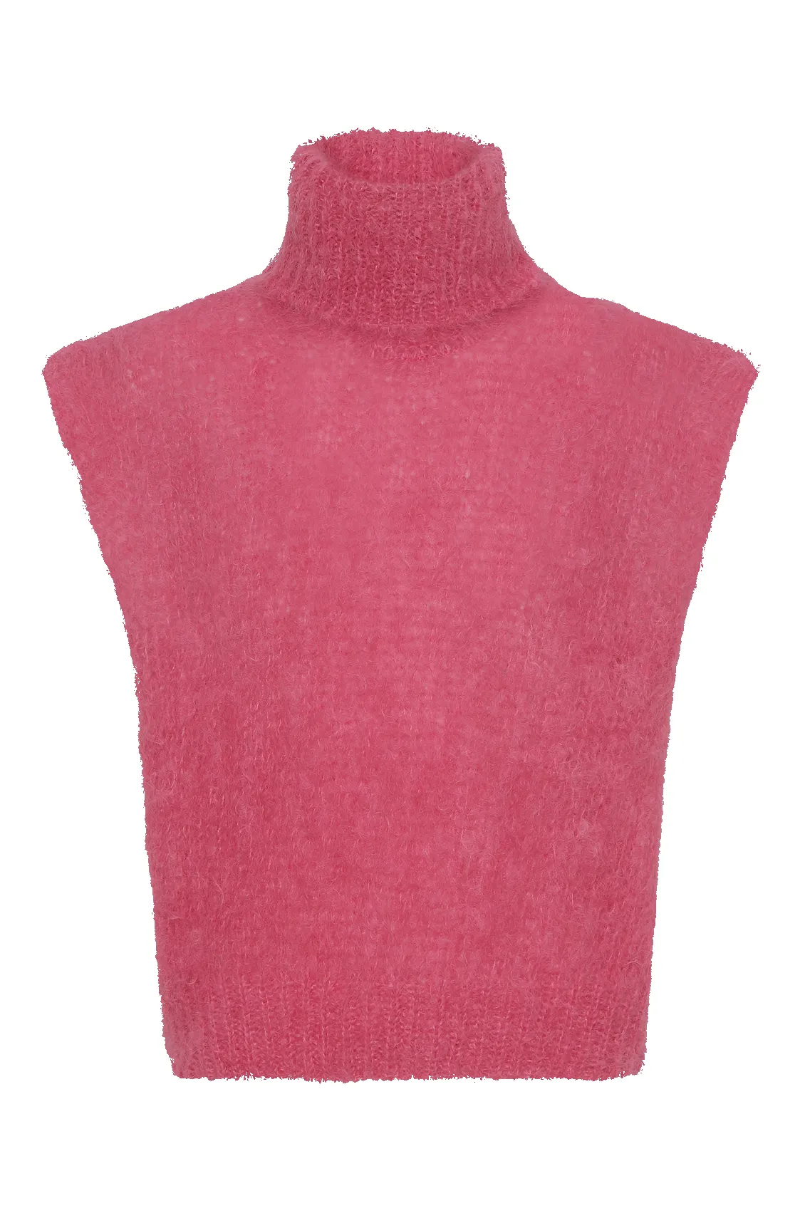 Gabriella Roll Neck Vest Pink - Sample sold by Americandreams