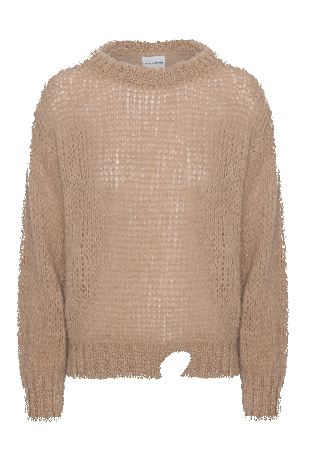 Leonnie Alpaca Pullover Medium Brown sold by American Dream