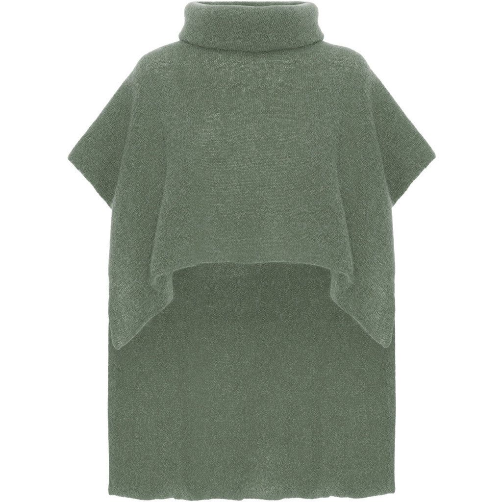 Bella Poncho - Dusty Green sold by American Dream