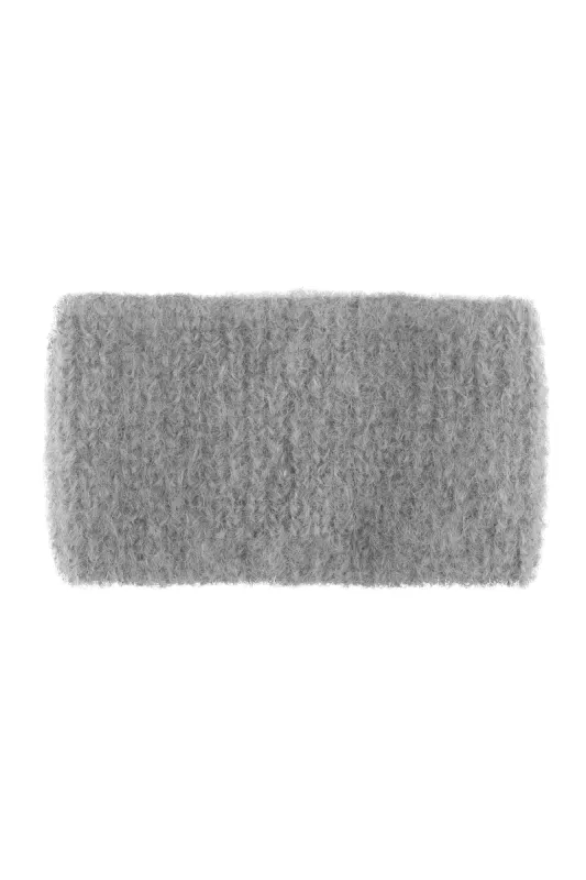Nola Mohair Headband Grey made by Americandreams