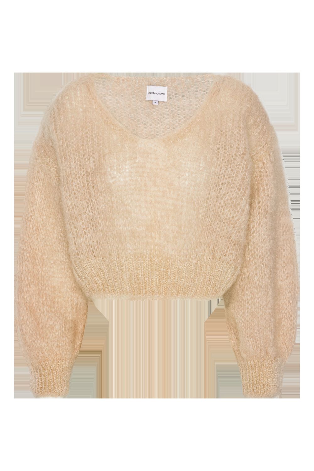 Milana Cropped Pullover Almond sold by American Dream