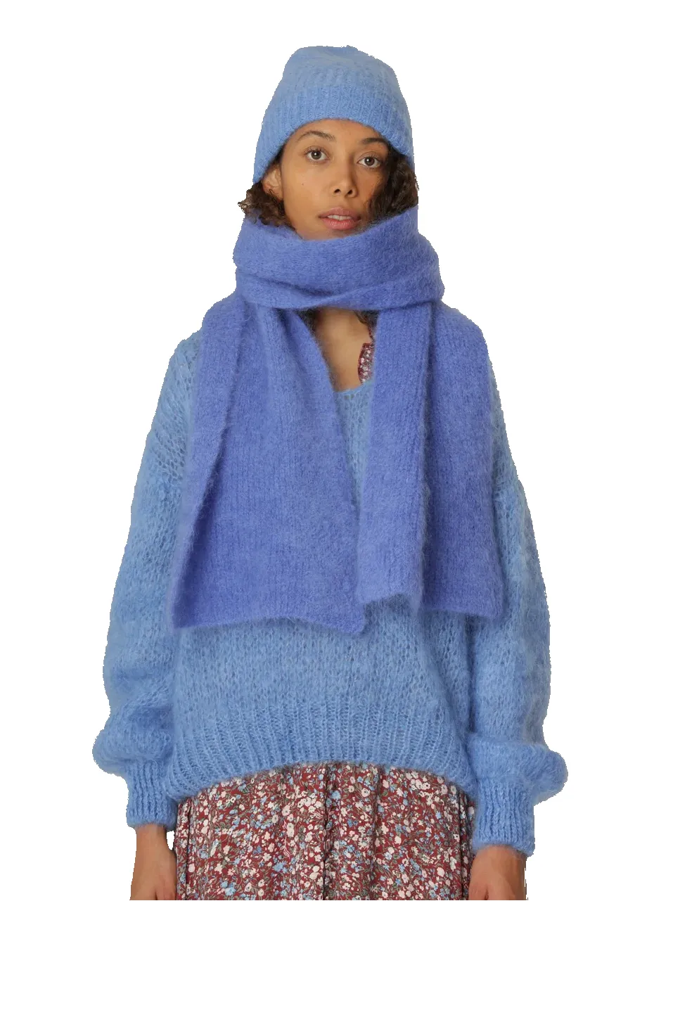 Lisa Mohair Scarf Dark Blue sold by American Dream product image thumbnail 2