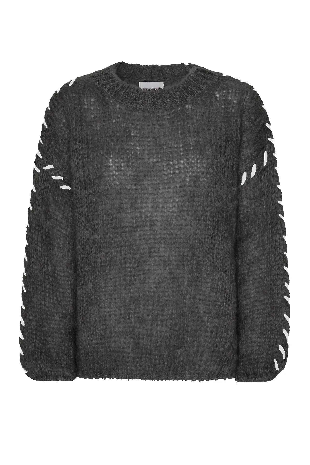 Catia Mohair Stitch Pullover Anthracite Grey sold by Americandreams