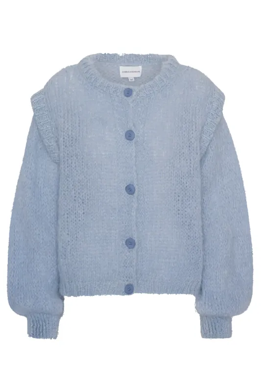 Olly Cardigan Light Blue sold by Americandreams