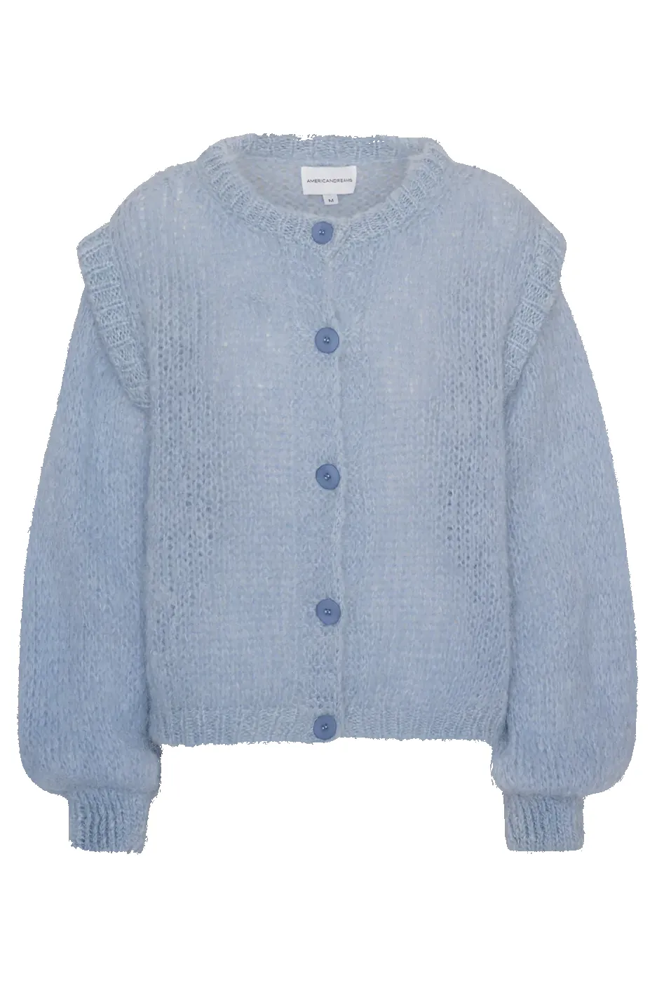 Olly Cardigan Light Blue sold by Americandreams