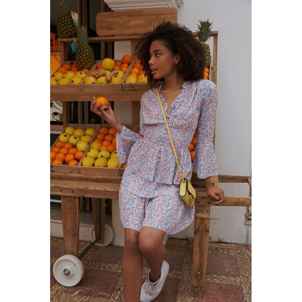 Sally Top - Blue Flower sold by American Dream product image thumbnail 3