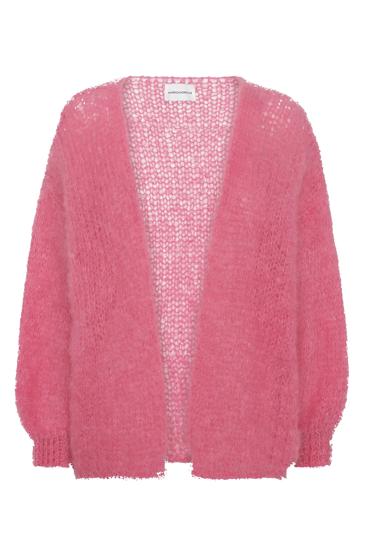 Olivia Mohair Cardigan Without Lurex Pink sold by American Dream