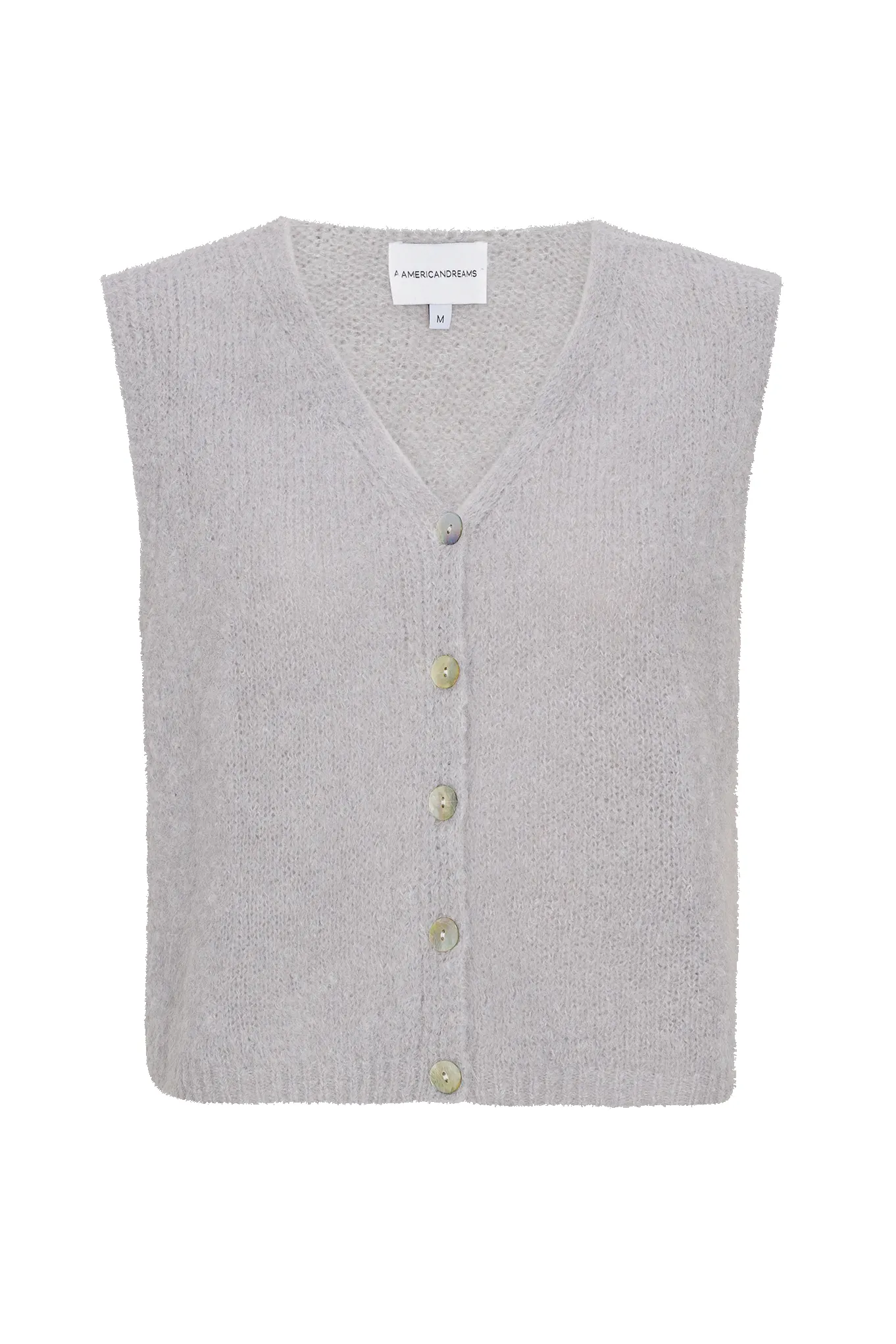 Telma Vest Light Grey sold by Americandreams