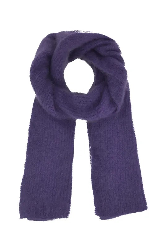 Lisa Mohair Scarf Violet made by Americandreams