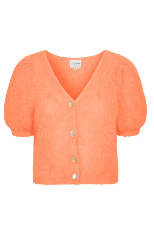 Harper Cardigan Burnt Orange made by Americandreams