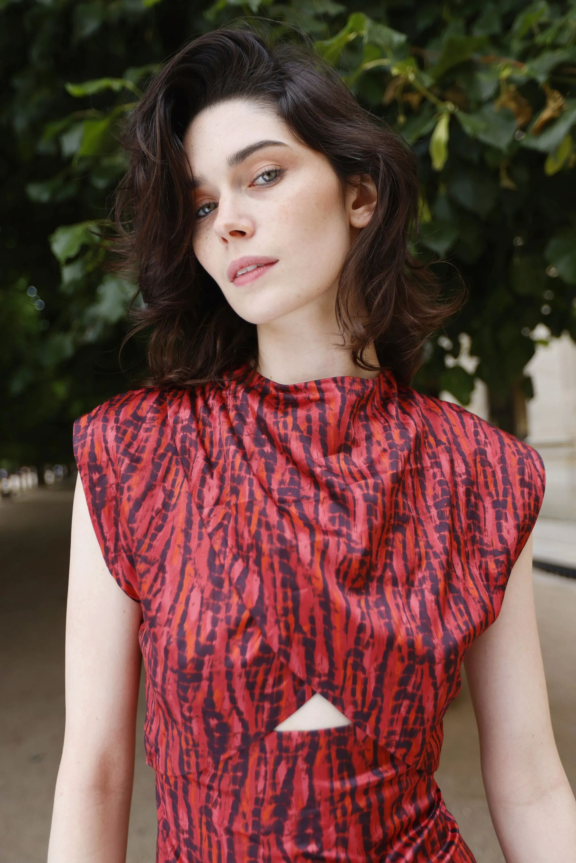 Cici Dress Red sold by Americandreams product image thumbnail 4