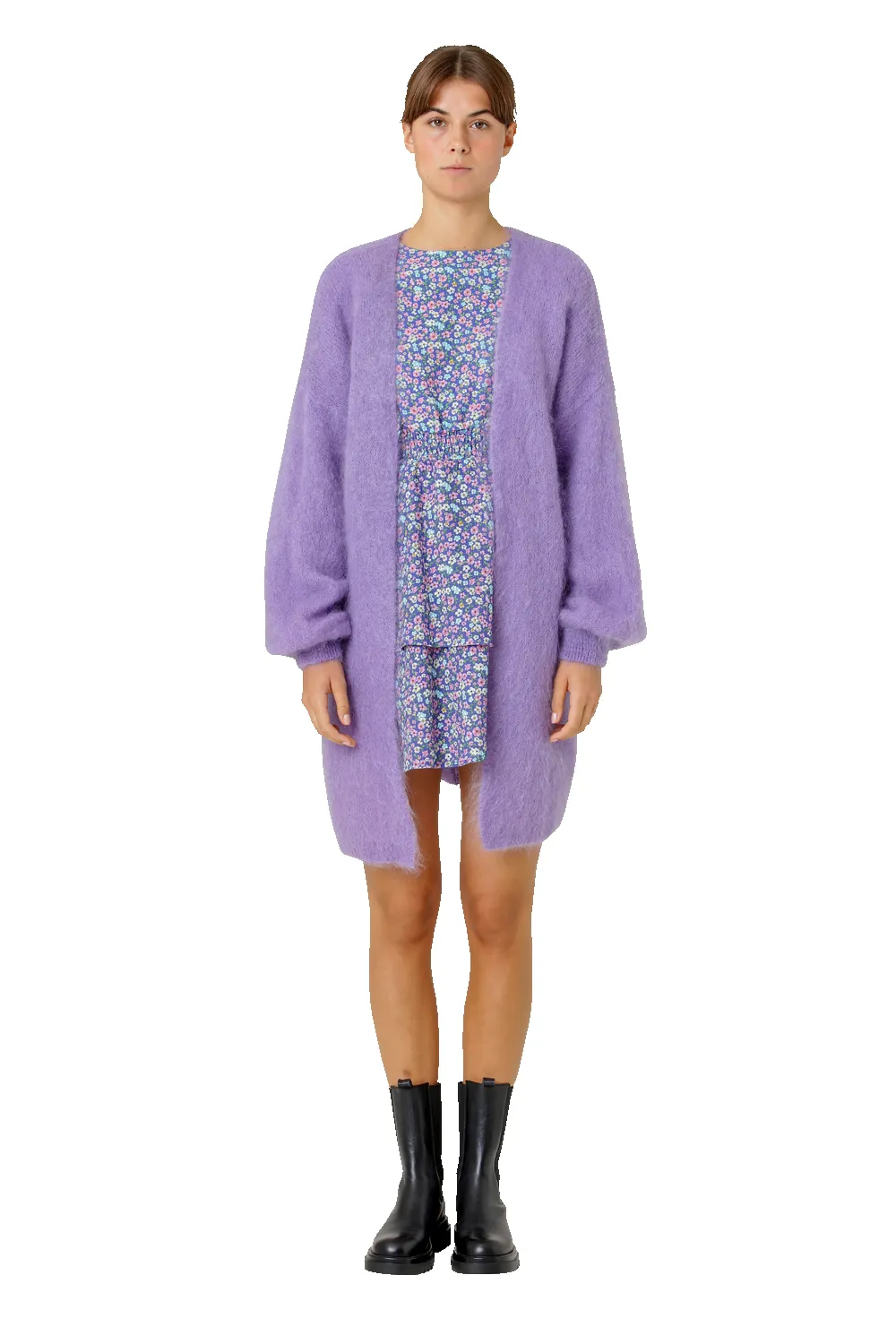 Lee Midi Cardigan Lilac sold by Americandreams product image thumbnail 2