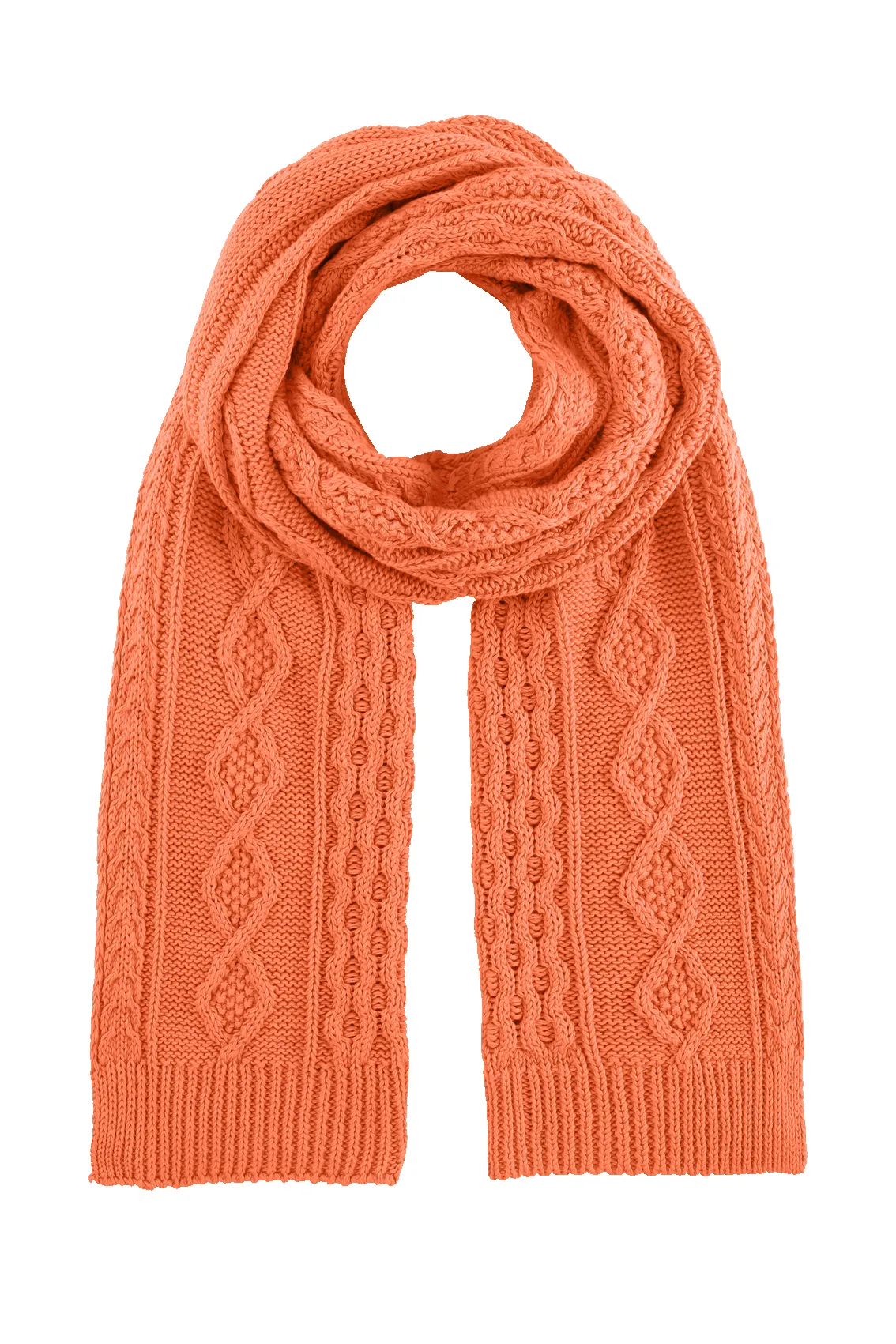 Jojo Cotton Scarf Burnt Orange sold by Americandreams