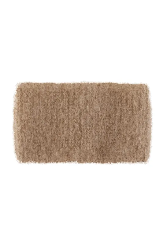 Nola Mohair Headband Medium Brown sold by Americandreams