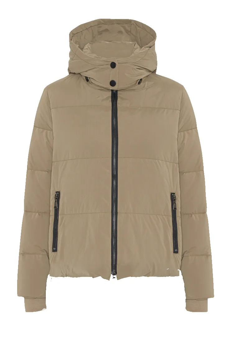 Daniye Short Down Jacket Brown - Sample sold by Americandreams