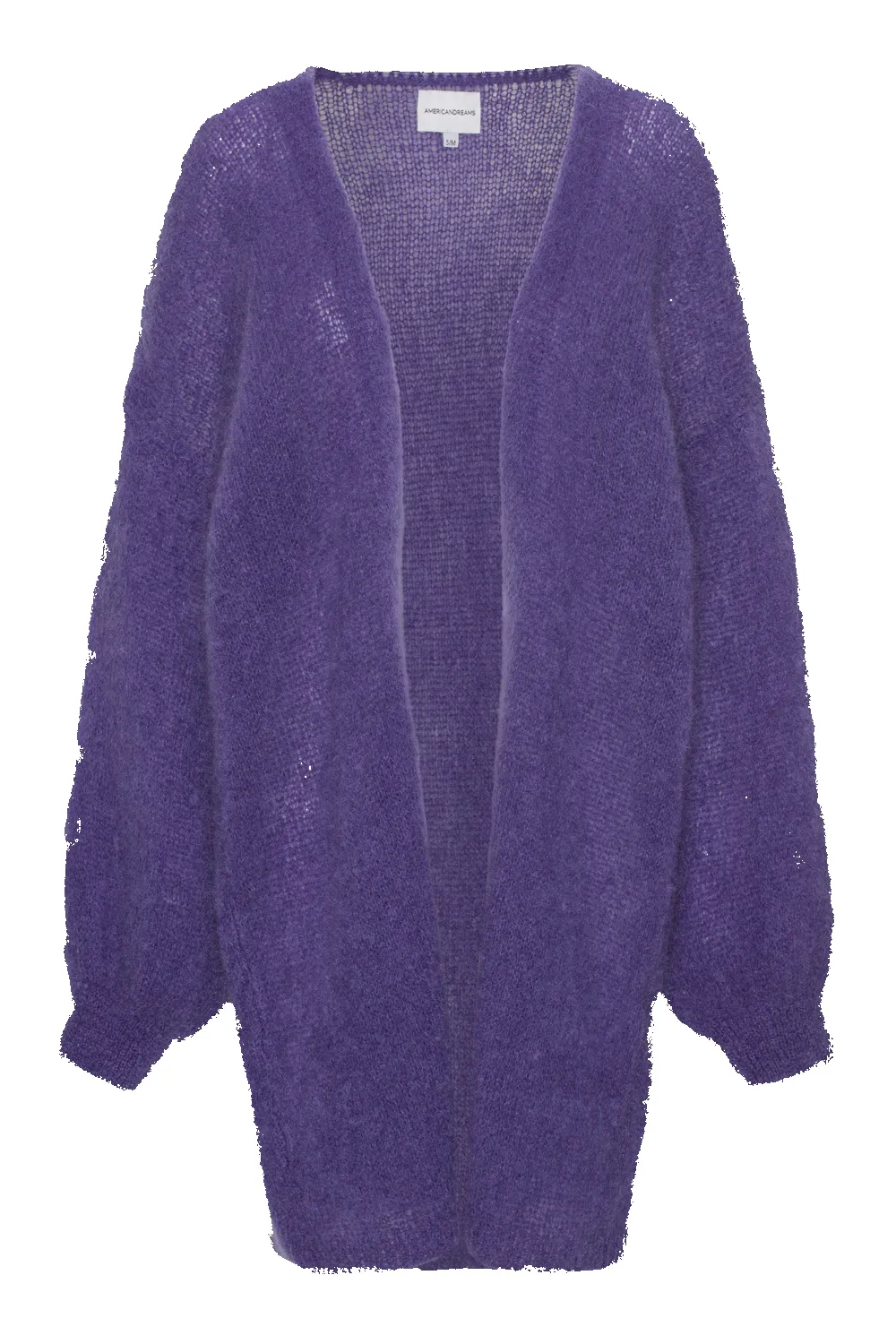 Lee Midi Cardigan Violet sold by Americandreams