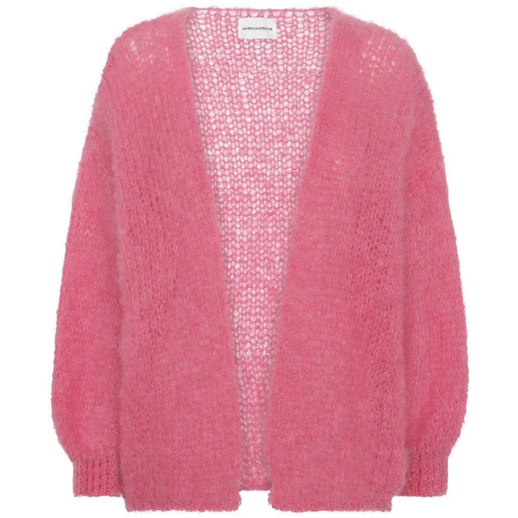 Olivia Mohair Cardigan WITHOUT LUREX - Pink - WITHOUT LUREX sold by American Dream