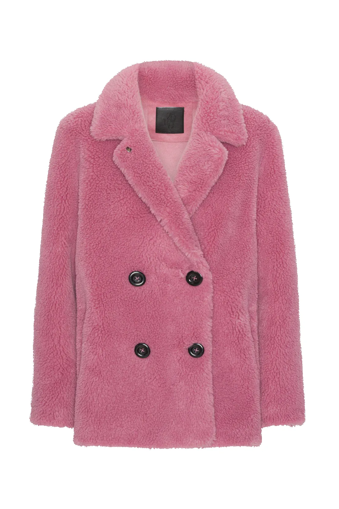 Fiona Short Coat Without Fur Pink sold by Americandreams