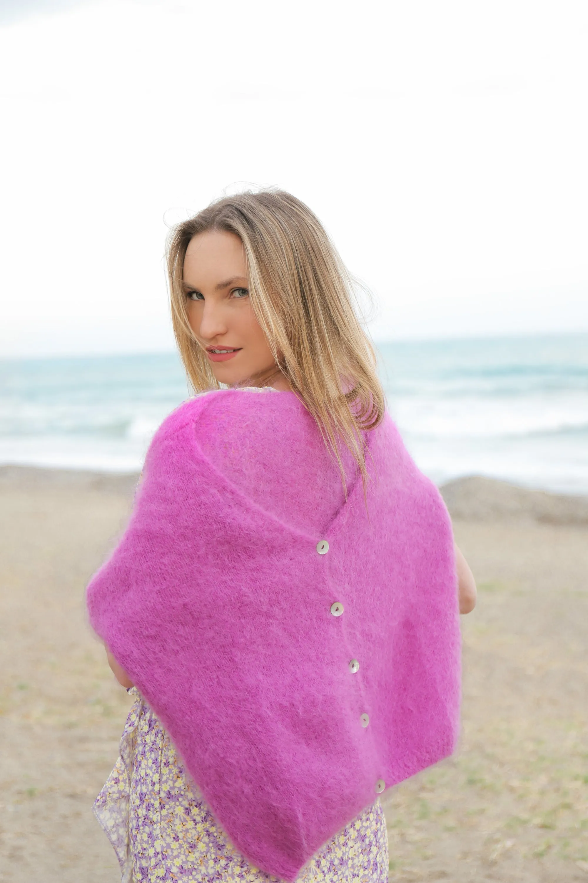 Cornelia LS Cardigan Pearly Purple sold by Americandreams product image thumbnail 2