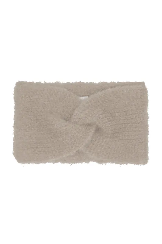 Andy Knit Headband Beige made by Americandreams