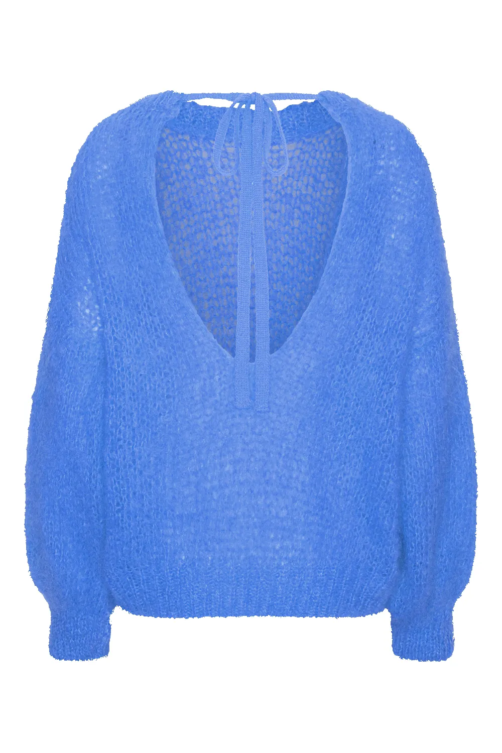 Toga Back Tie Mohair Pullover Sky Blue sold by American Dream