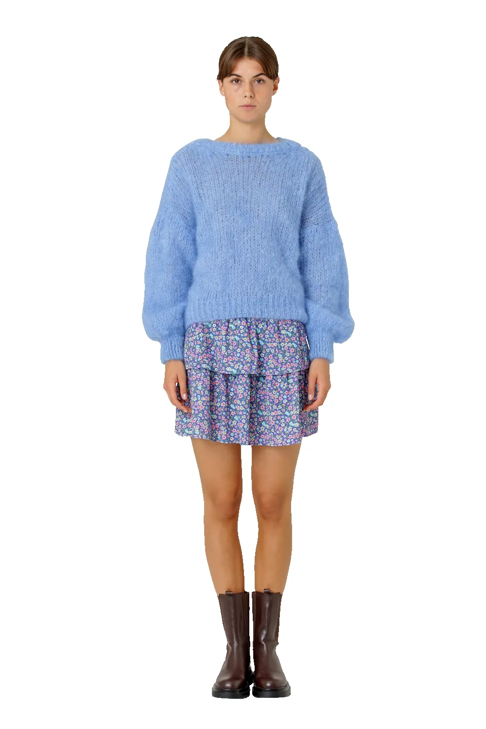 Toga Back Tie Mohair Pullover Sky Blue sold by American Dream product image thumbnail 5