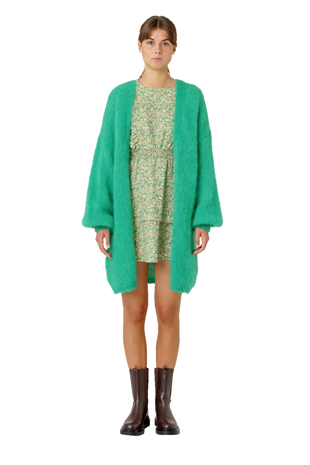 Lee Midi Cardigan Emerald Green sold by Americandreams product image thumbnail 2