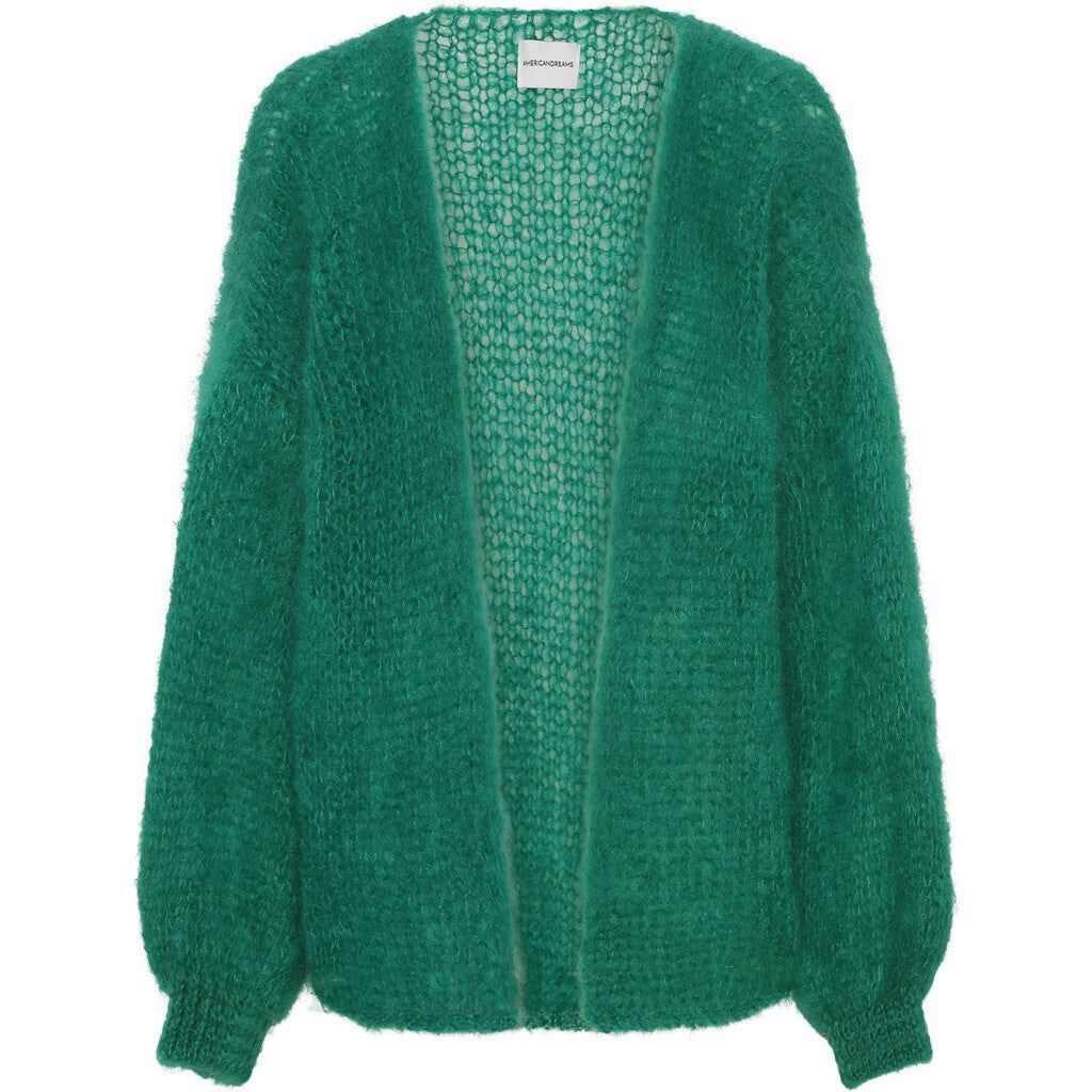 Olivia Mohair Cardigan WITHOUT LUREX - Jade Green - WITHOUT LUREX sold by American Dream