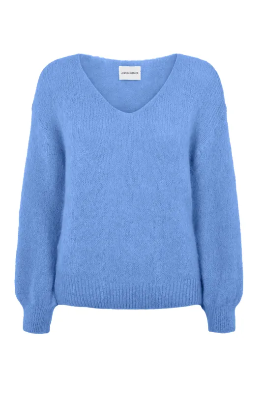 Milana LS Alpaca Pullover Sky Blue sold by Americandreams