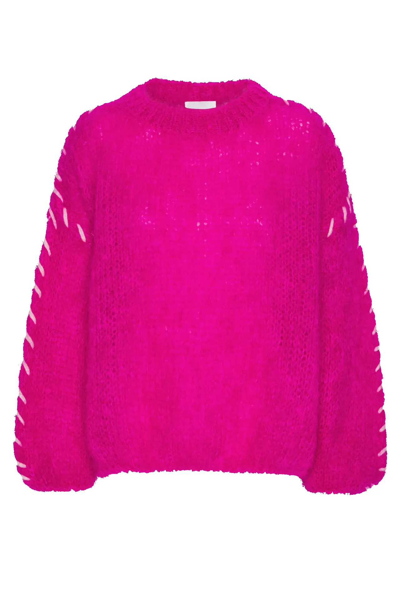 Catia Mohair Stitch Pullover Neon Pink sold by Americandreams