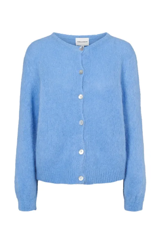 Susan Alpaca Cardigan Sky Blue sold by Americandreams
