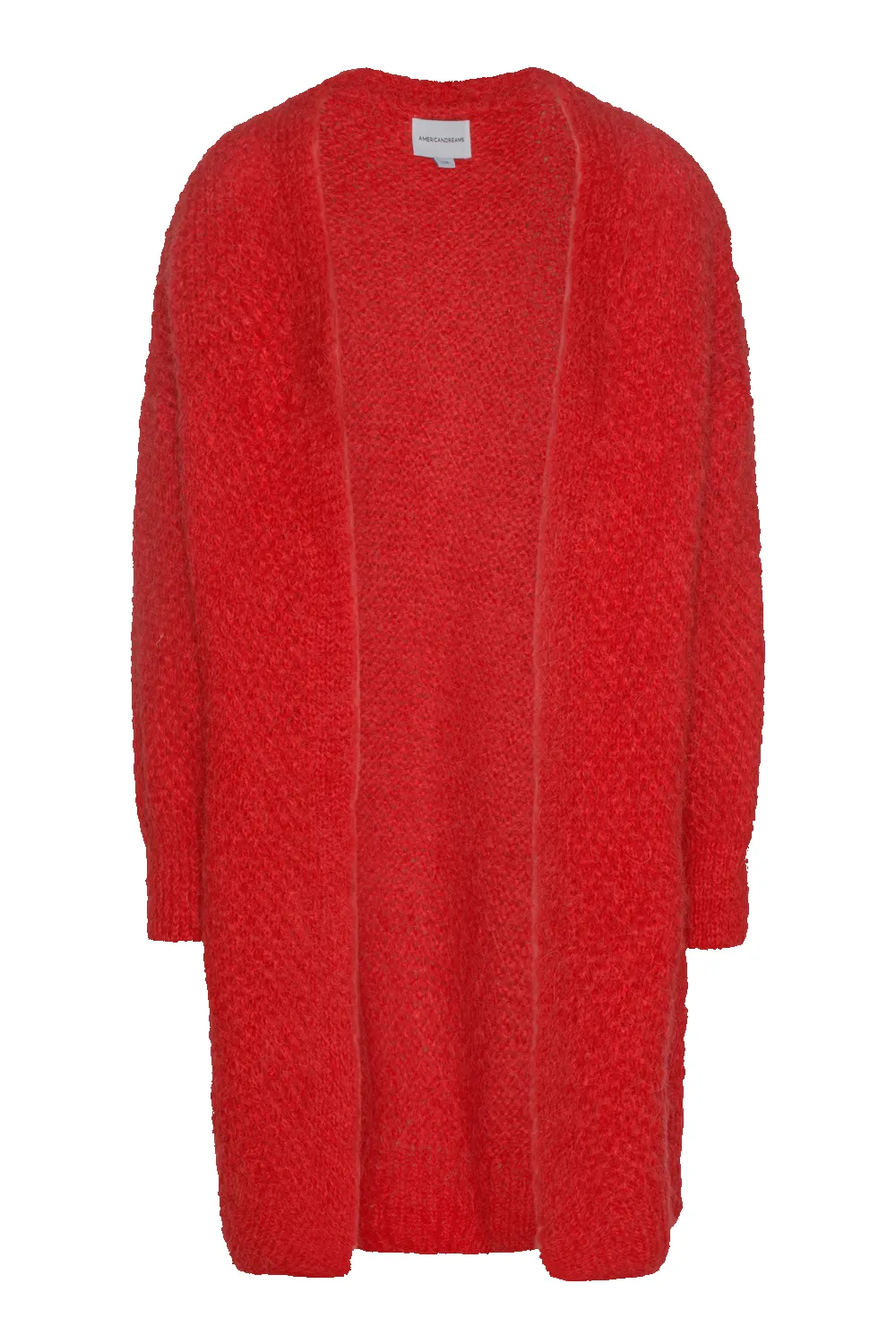 Tenna Cardigan Lipstick Red sold by American Dream