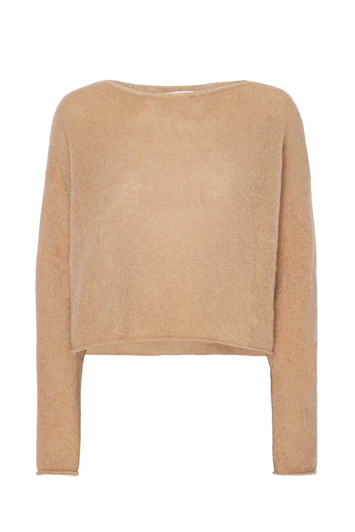 Molly Cropped Pullover Medium Brown sold by American Dream