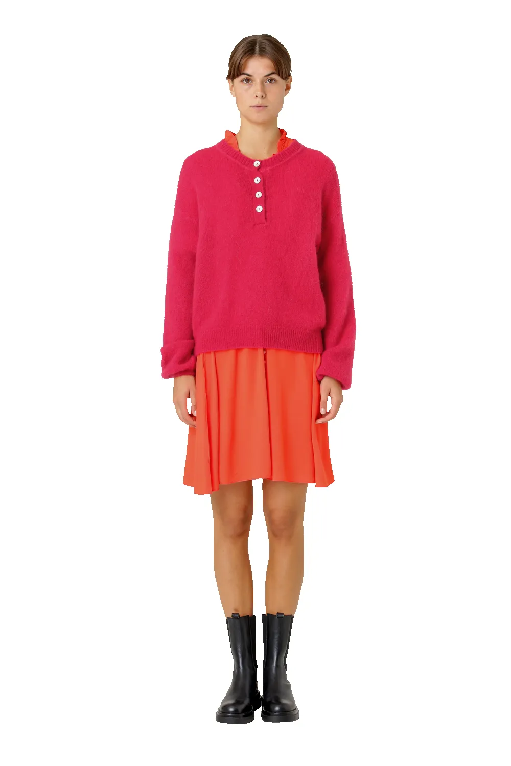 Zelma Pullover Lipstick Red sold by Americandreams product image thumbnail 2